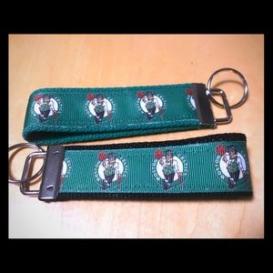 Boston Celtics Key Fob Keychains